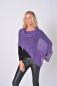 Mobile Preview: Poncho mit Rollkragen - Poncho Collar Neck double